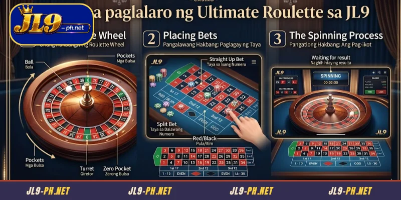 Gabay sa paglalaro ng Ultimate Roulette sa JL9
