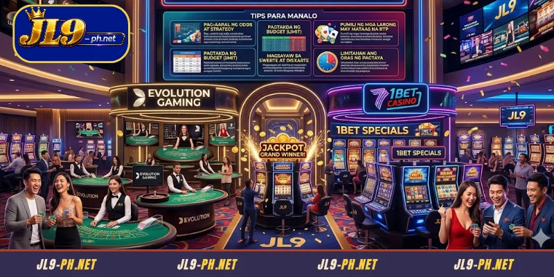 Mga betting hall na available sa JL9 Live Casino