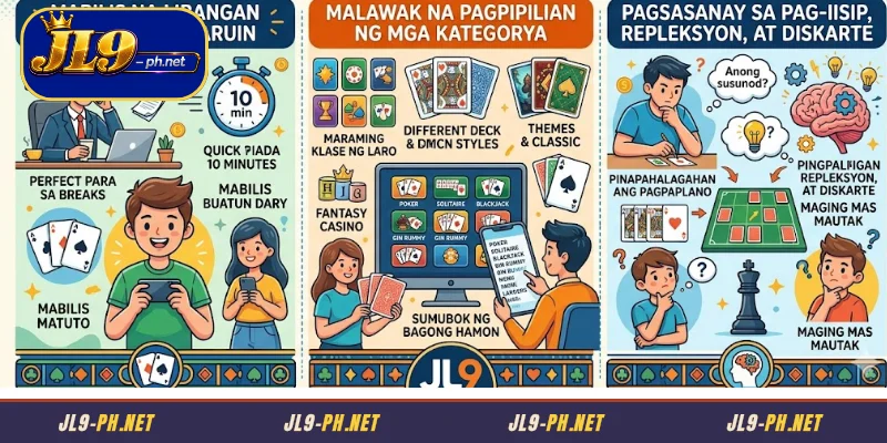 Mga Dahilan kung Bakit Patok ang Larong Baraha ng JL9